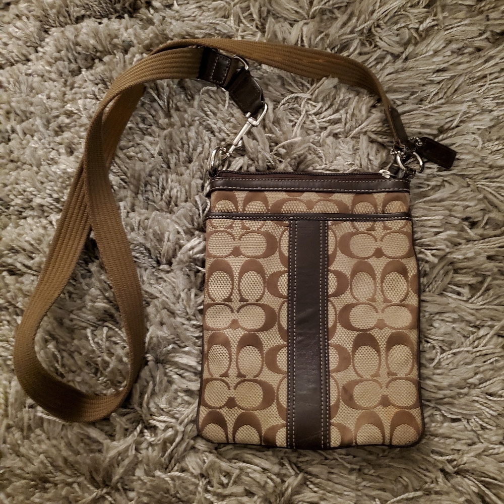Coach Tan Crossbody Bag